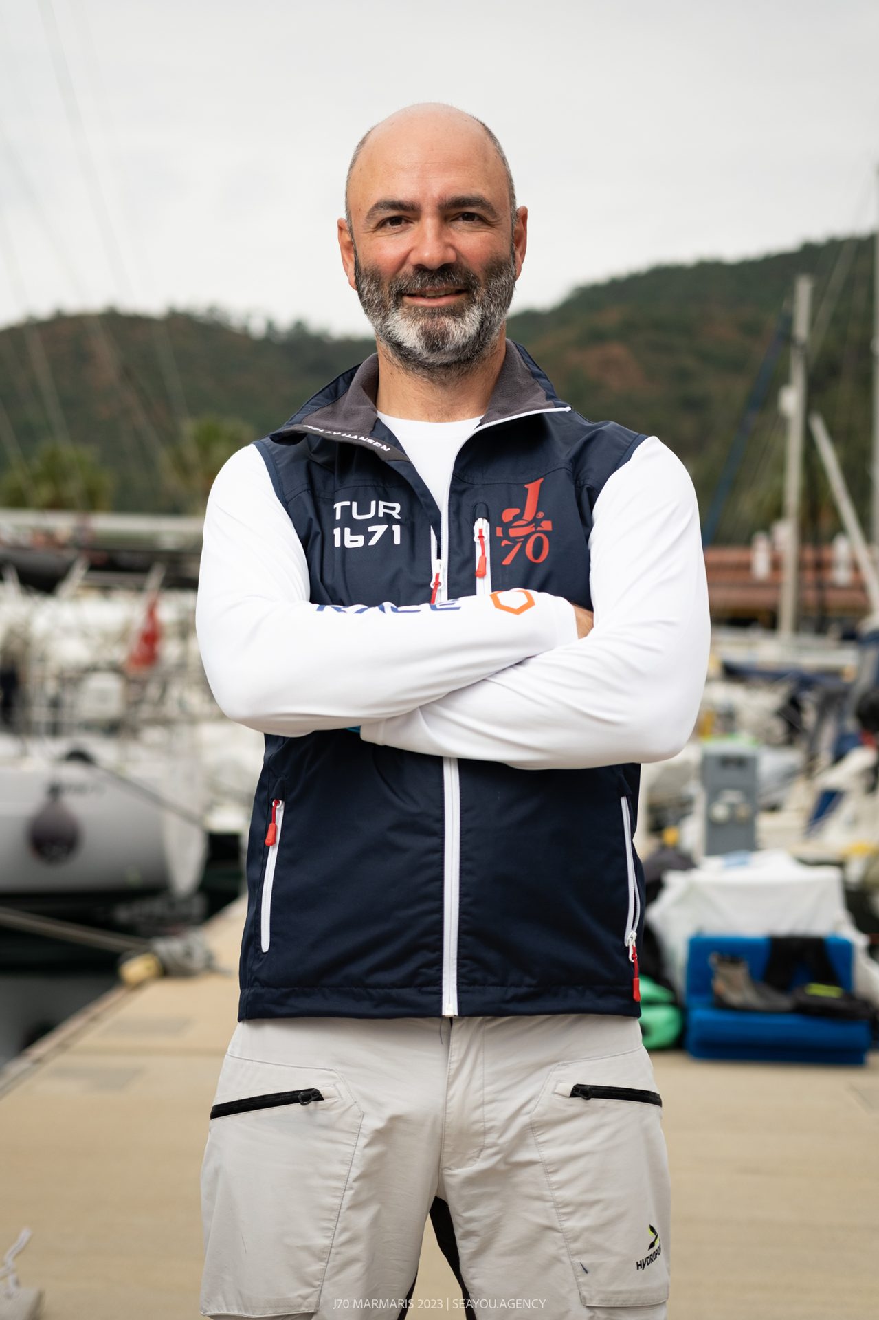 Erman Ayvaz sailing, Marmaris 2023